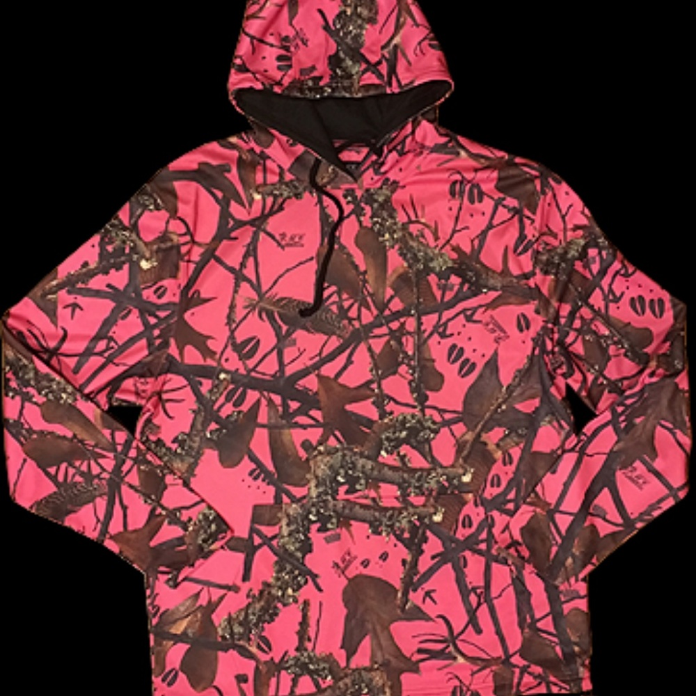 Pink Camo Hoodie